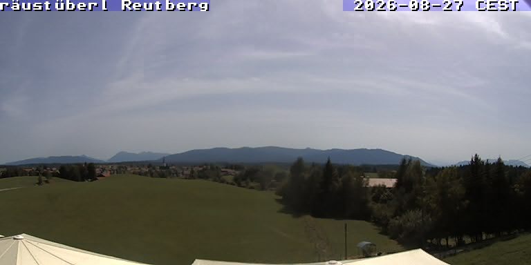 Webcam Sachsenkam: Alps Panorama