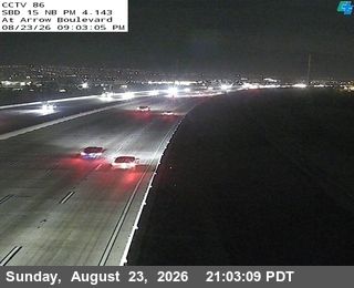 Rancho Cucamonga › North: I-15 : (86) Arrow Route
