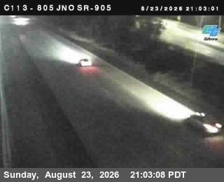 San Diego: C113) I-805 : Just North Of SR-905