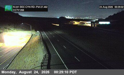 Irvine › North: SR-241 : 50 Meters South of Bee Canyon Road