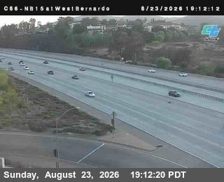 San Diego › North: C 086 )I-15 : West Bernardo Drive - Pomerdo