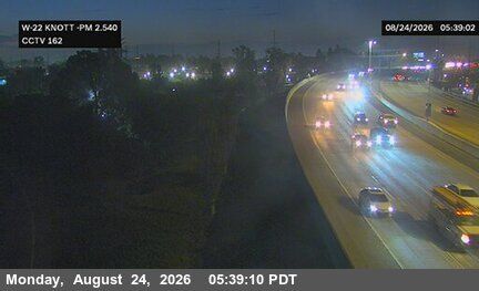 Garden Grove › West: SR-22 : Westbound Knott Avenue