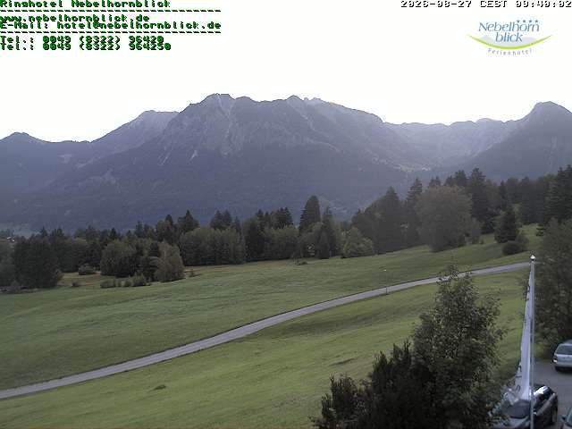 Webcam Oberstdorf-Kornau: Nebelhorn View