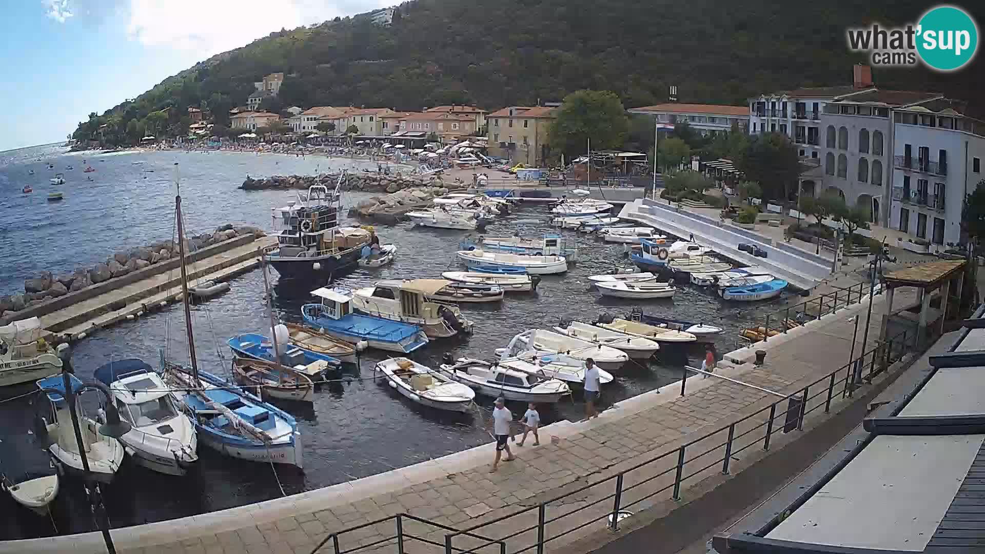 Webcam Mošćenička Draga: Livestream Marina
