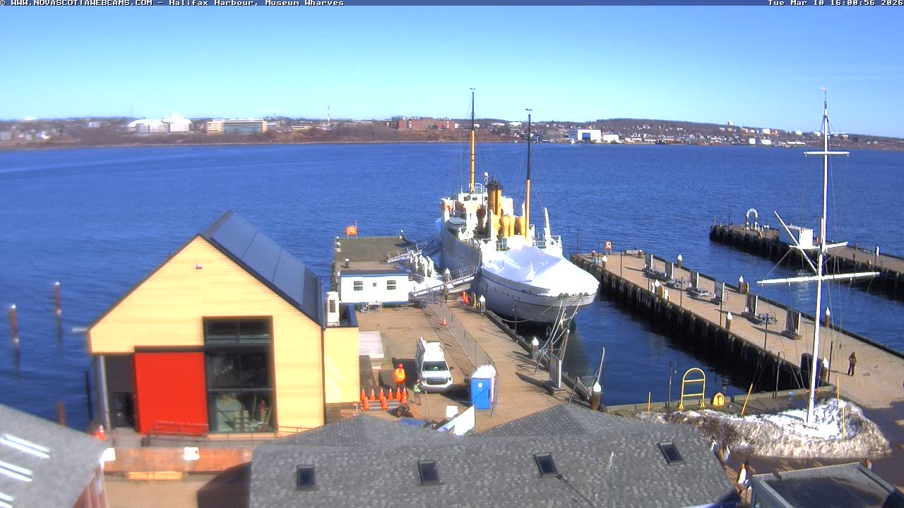 Webcam Halifax: Museum Wharves