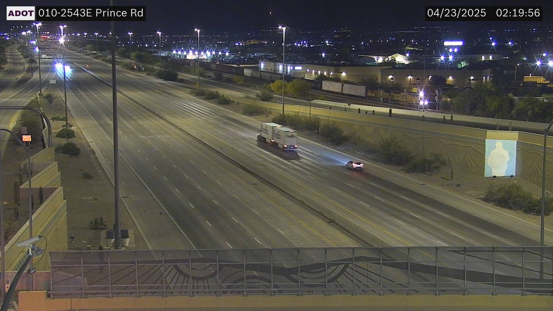 Flowing Wells › East: I-10 EB 254.35 @Prince
