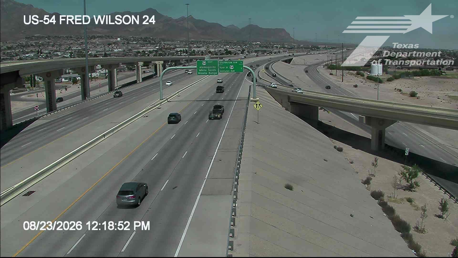 El Paso › North: US-54 @ Fred Wilson