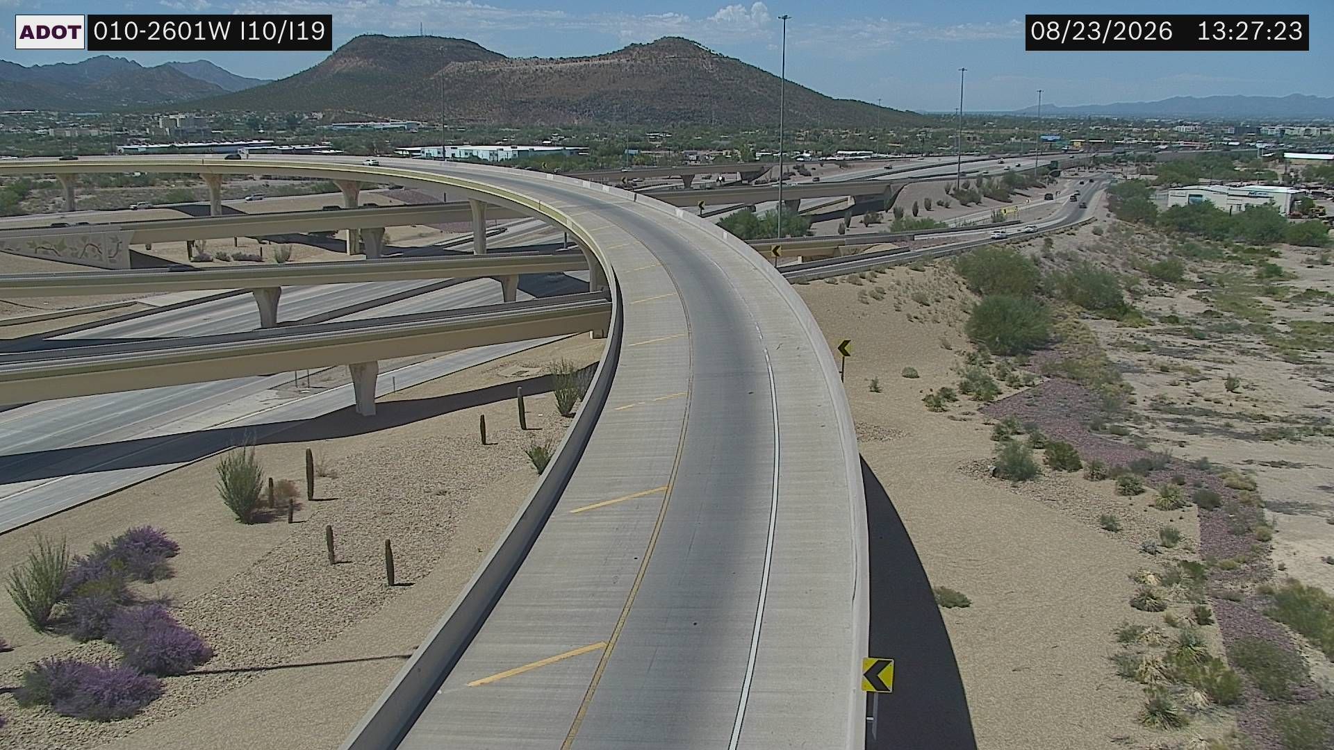 South Tucson › West: I-10 WB 260.10 @I-19