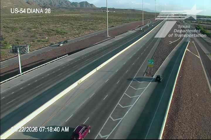El Paso › North: US-54 @ Diana