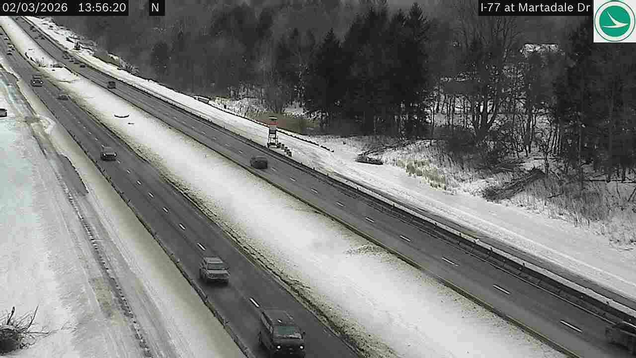 Licking View: I-70 at MM 153, Looking West