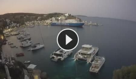 Webcam Skyros: Port of Skyros