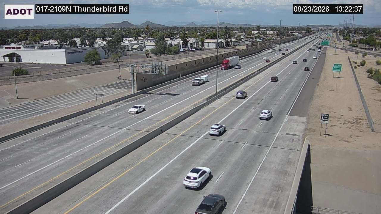 Phoenix › North: I-17 NB 210.92 @Thunderbird