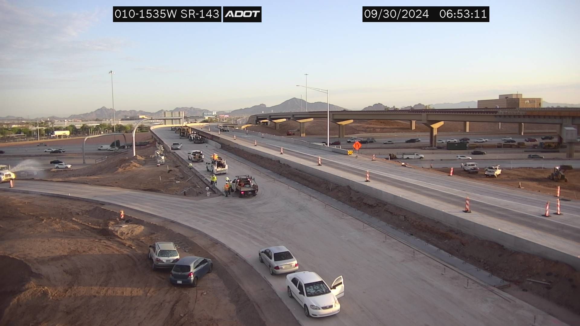 Tempe: I-10 48th st Facing East