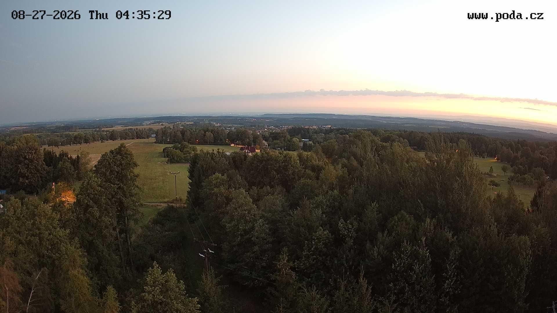 Paseky: Rozhledna Terezka v osadě