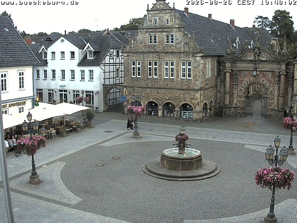 Webcam Bückeburg: Bückeburg Market Place