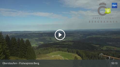 Webcam Oberstaufen: Fluhexpress Berg
