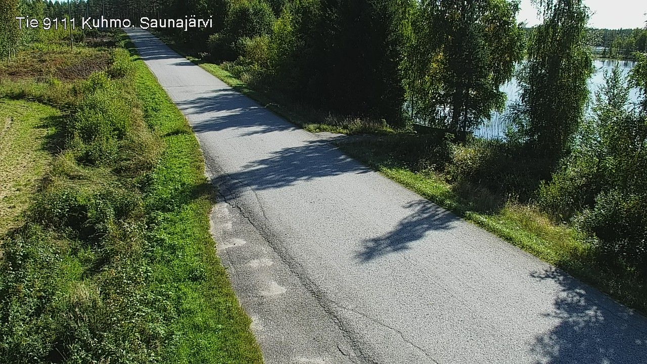 Kuhmonniemi: Tie 9111 Kuhmo, Saunajärvi - Saunajärventie itään