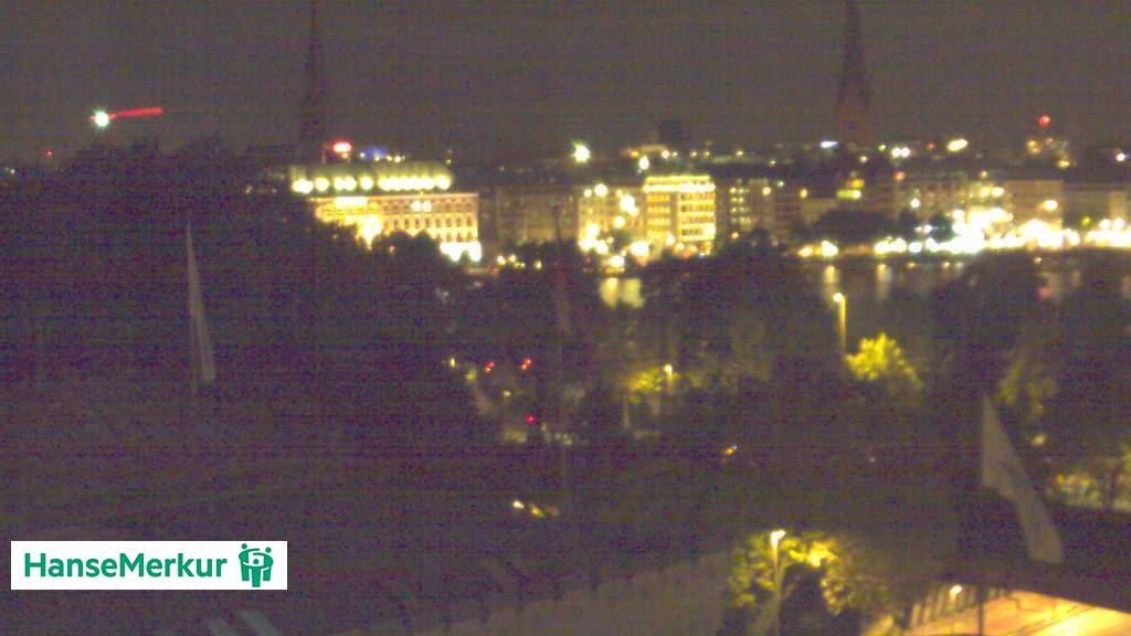 Webcam Hamburg: Alster-View