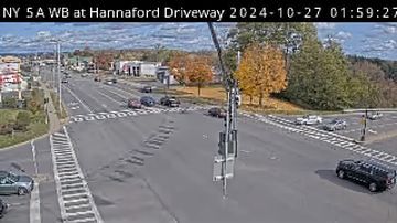 Village of New York Mills › West: NY 5A WB at Hannaford Driveway, New Hartford
