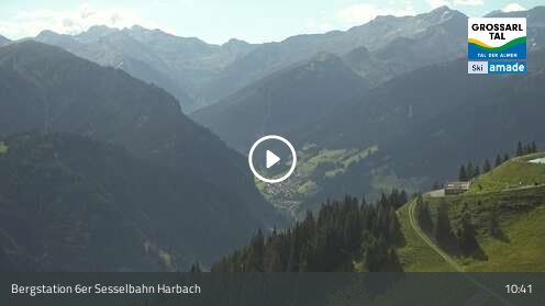 Webcam Großarl: Cable Car Harbach