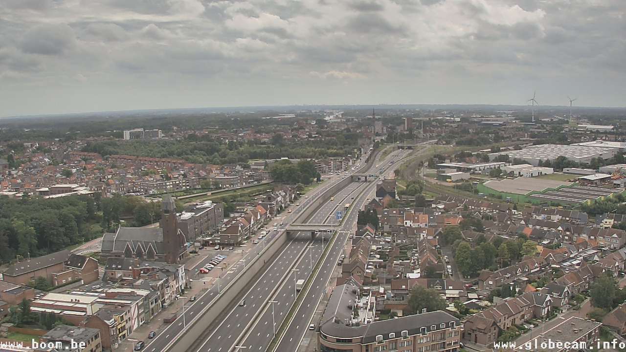 Webcam Boom: View over Boom