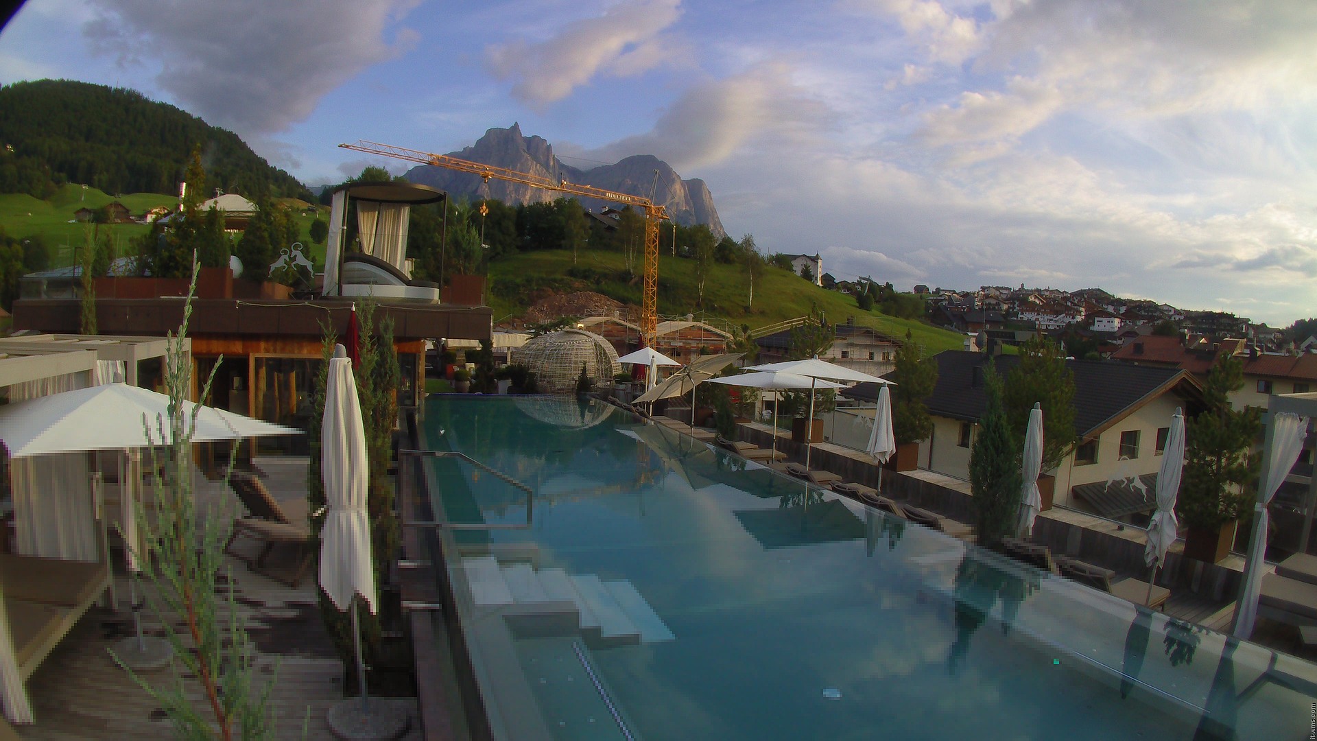 Webcam Kastelruth: Abinea Dolomiti Romantic Spa Hotel