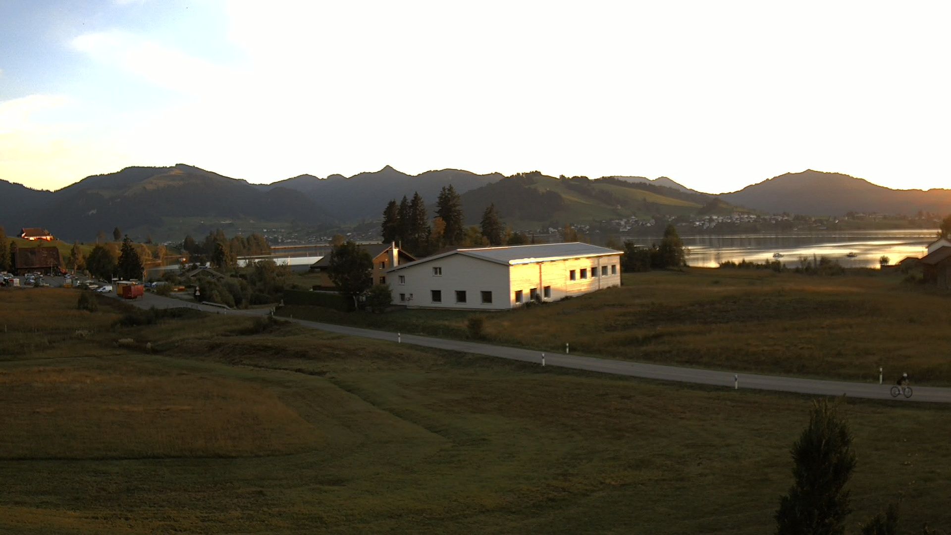Willerzell: Blickrichtung Sihlsee und Birchli/Einsiedeln