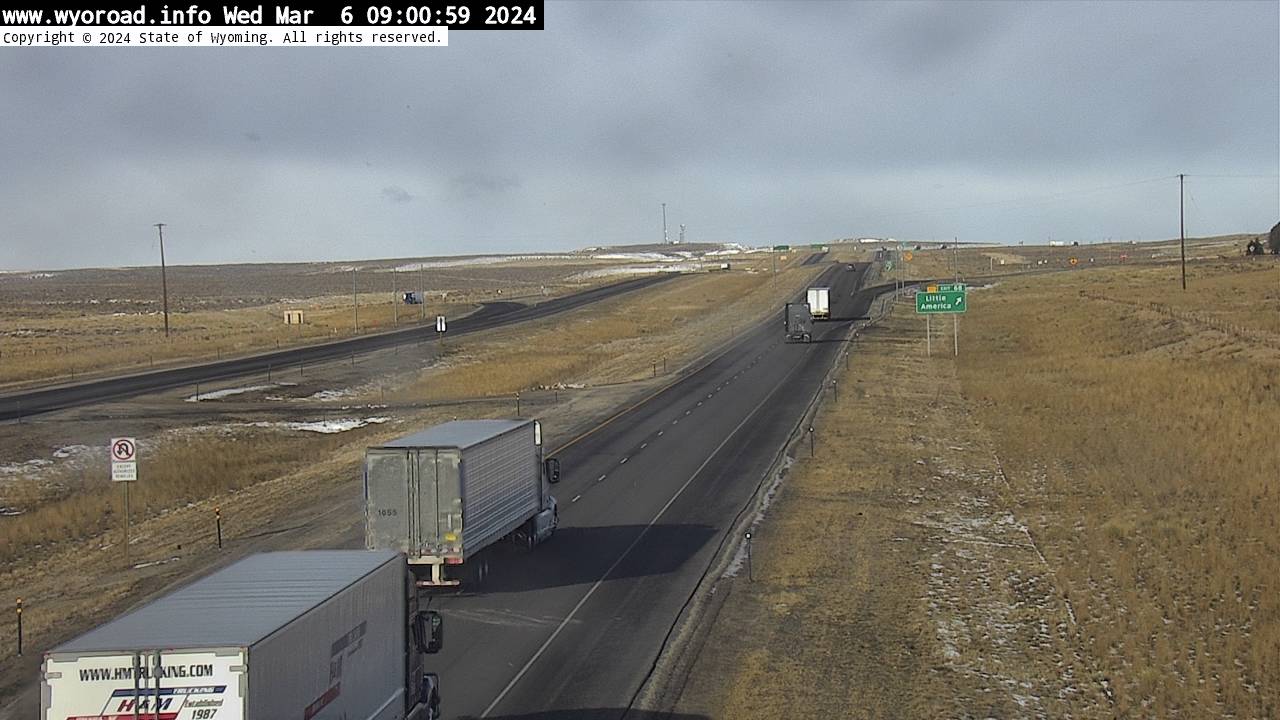 Webcam Little America, Wyoming: Little America - Traffic and Weather