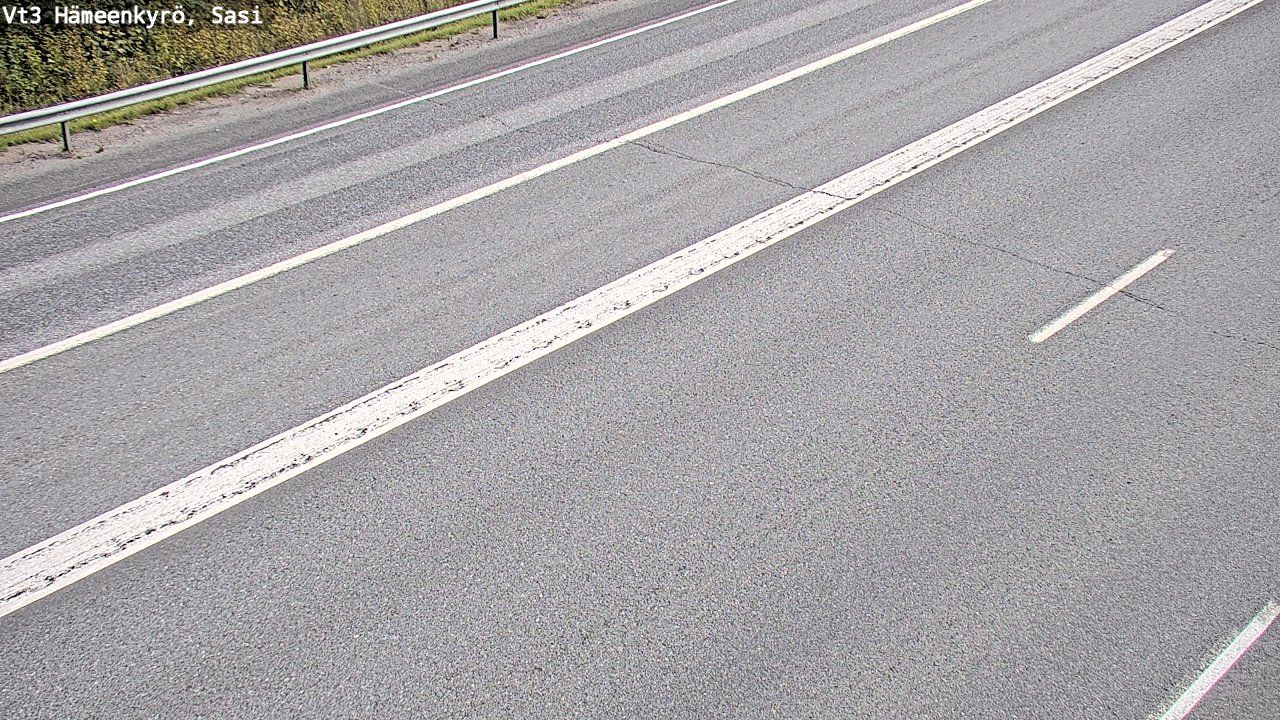Hameenkyro: Tie3 Sasi - Tienpinta
