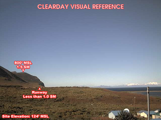 Webcam Karluk, Alaska: Karluk Airfield, View in NorthWestern Direction