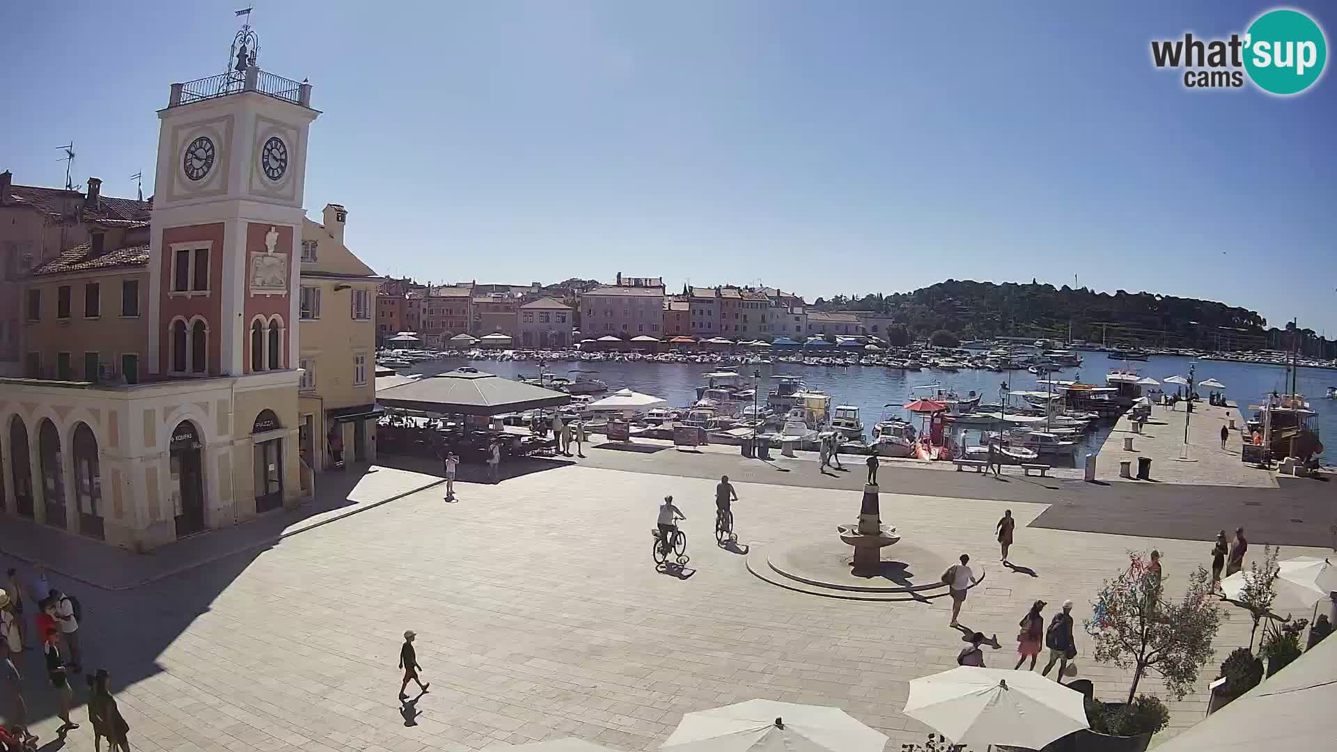 Webcam Rovinj: Livestream Main Square