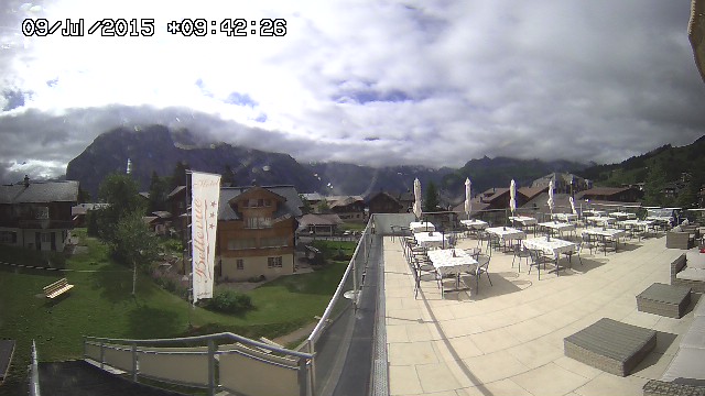 Webcam Mürren: Hotel Bellevue