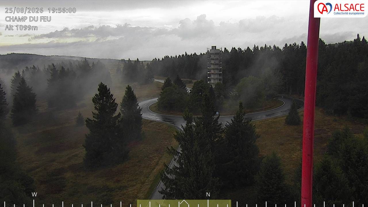 Le Hohwald › North: Tour du Champ du Feu (1099m)