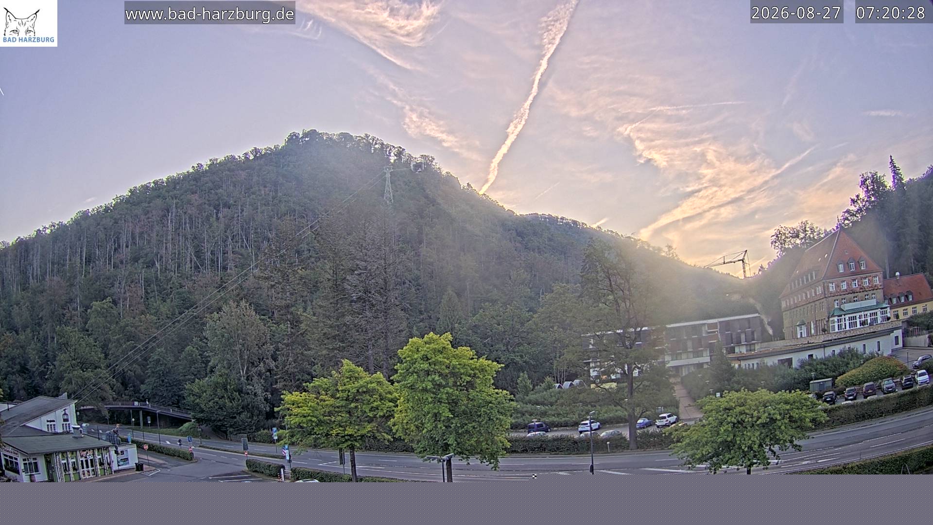 Webcam Bad Harzburg: Burgberg-Seilbahn