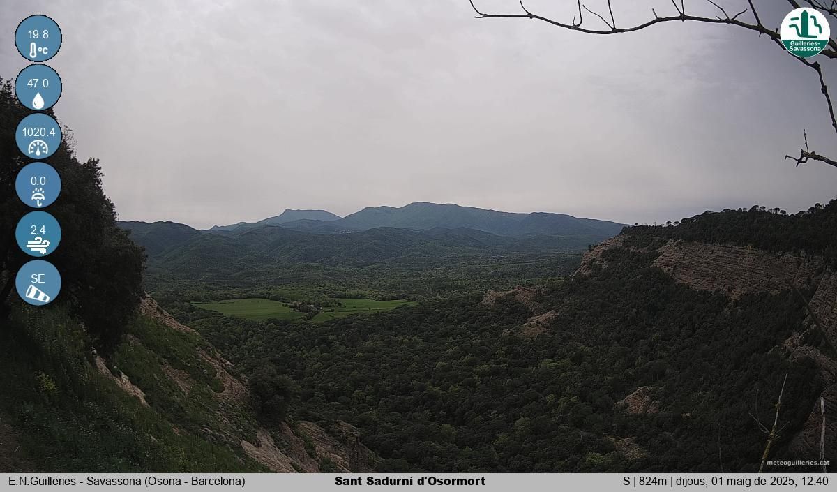 Sant Sadurni d'Osormort › South
