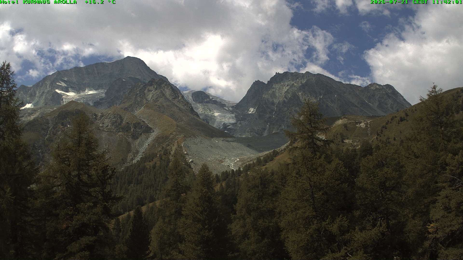 Webcam Arolla: Webcams Kurhaus Hotel
