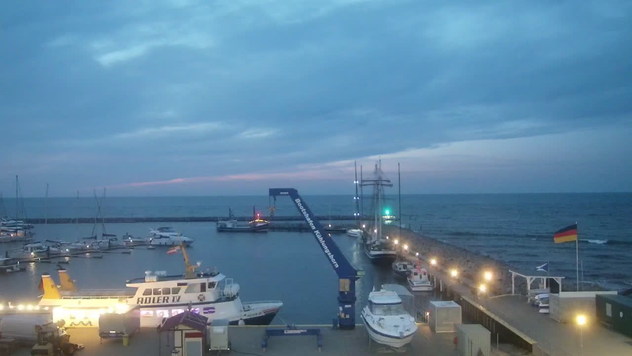 Kuhlungsborn: Livespotting - Webcam mit Strand und Ostsee im Bootshafen