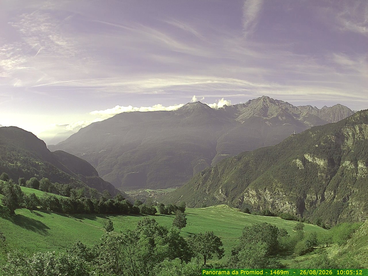 Webcam Promiod: Panorama View