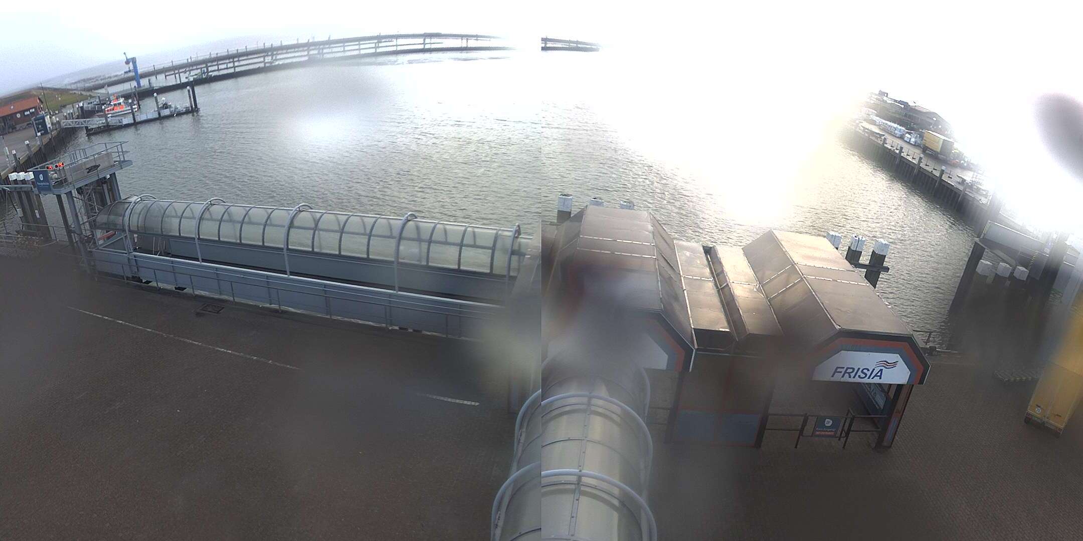 Webcam Juist: Ferry Terminal