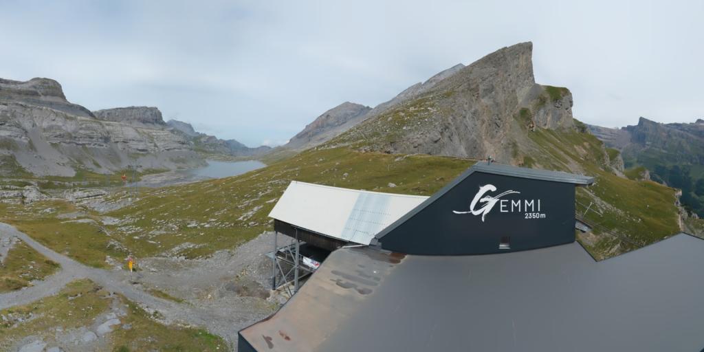 Webcam Gemmi Pass: 360° Panorama