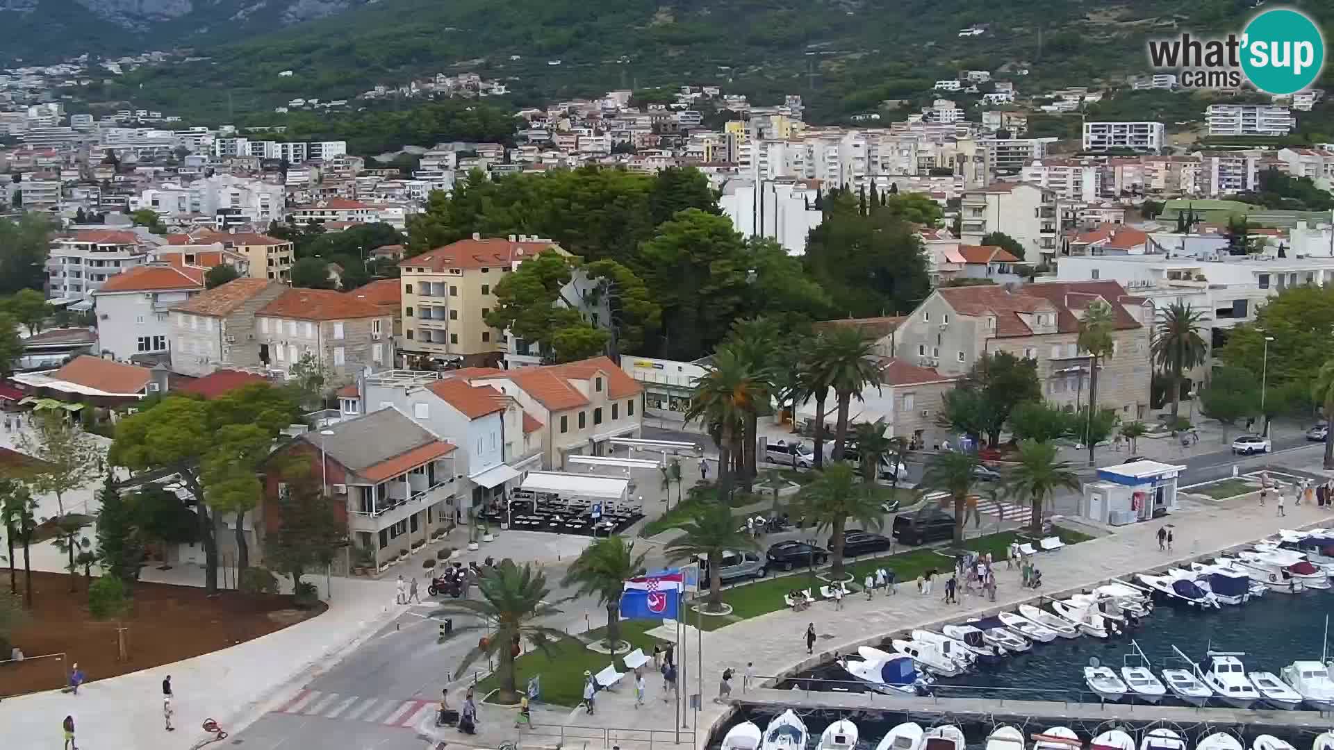 Webcam Makarska: Panorama Makarska