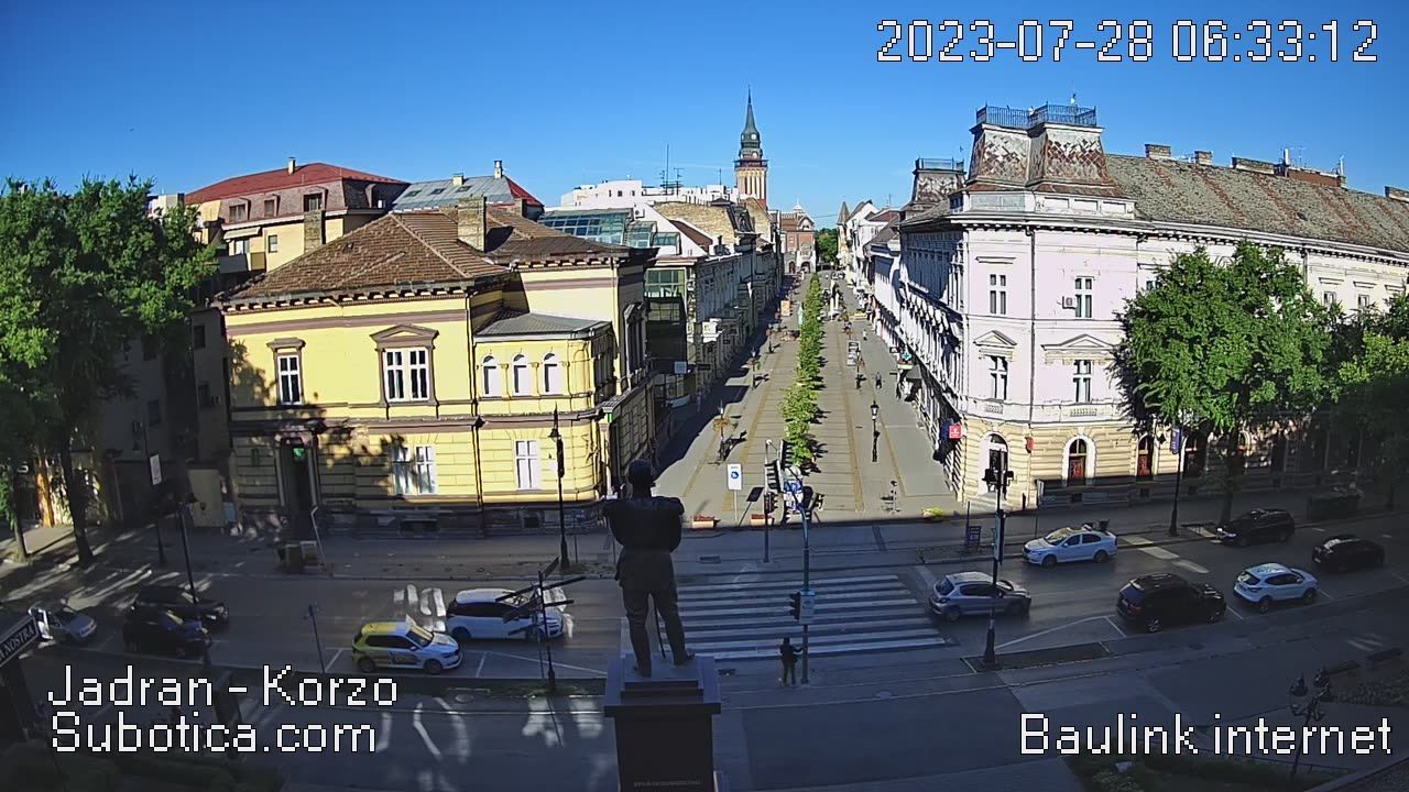 Subotica: center of town