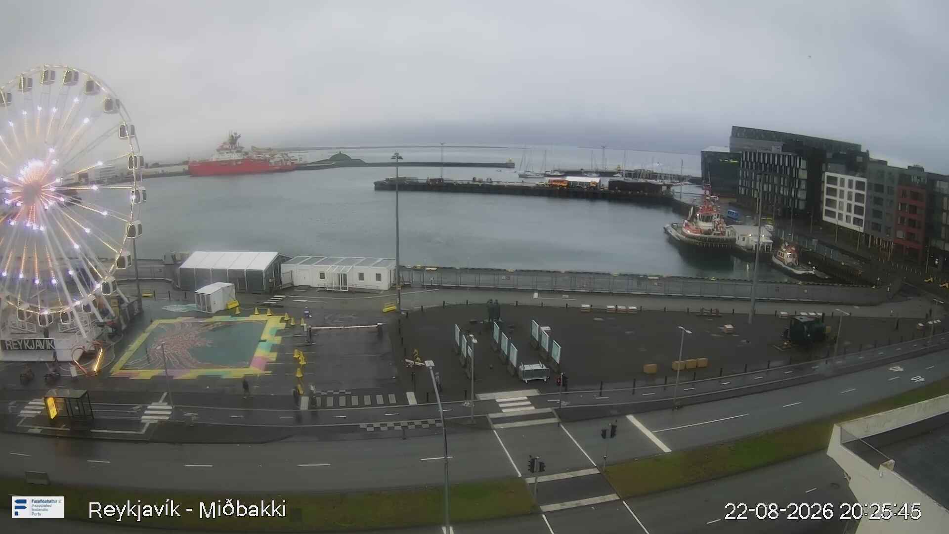 Webcam Reykjavík: Reykjavík Miðbakki