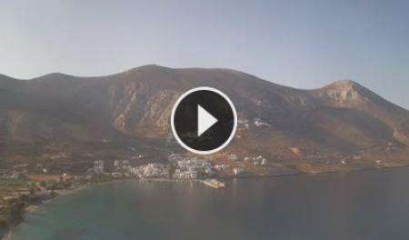 Webcam Paralía Tholaríon (Amorgos): Aegiali Beach