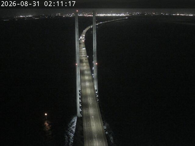 Webcam Øresund Bridge: Current Traffic