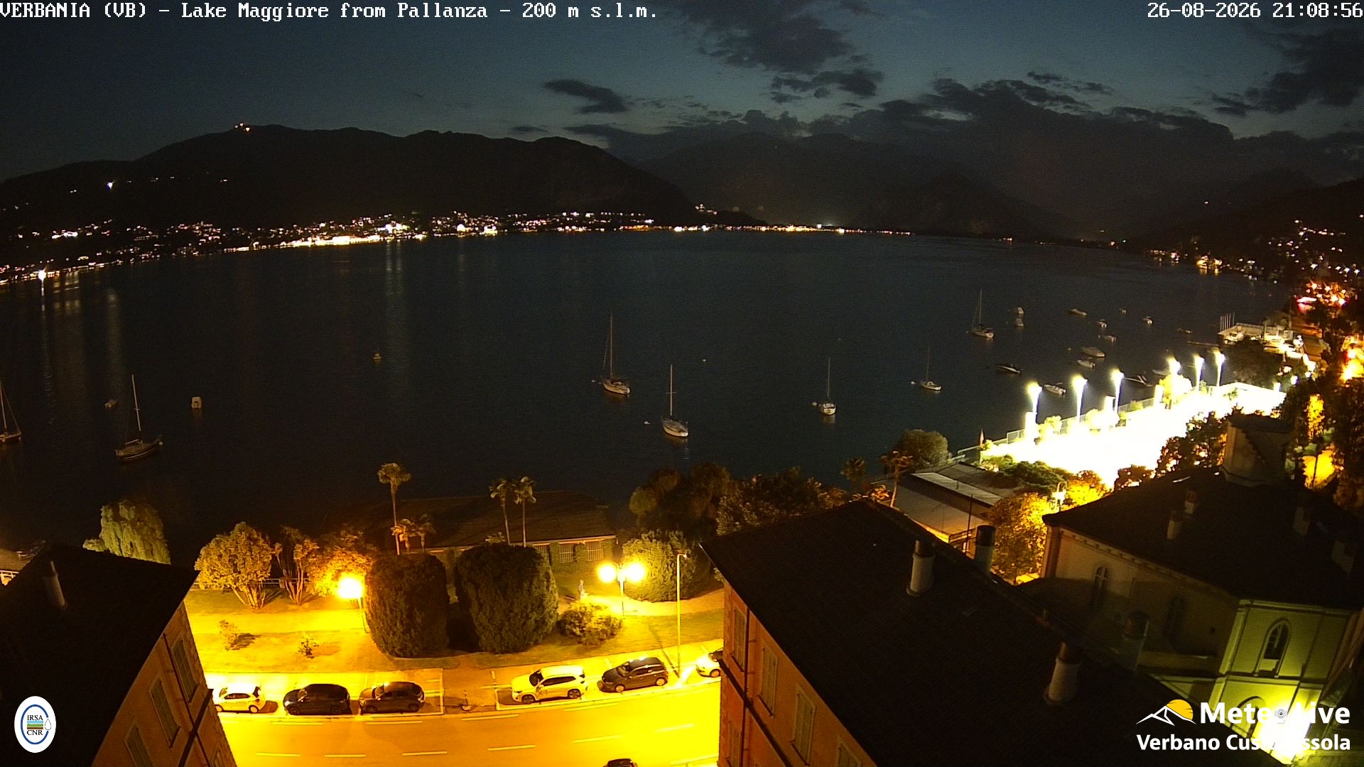 Webcam Suna: Lungolago di Verbania Suna