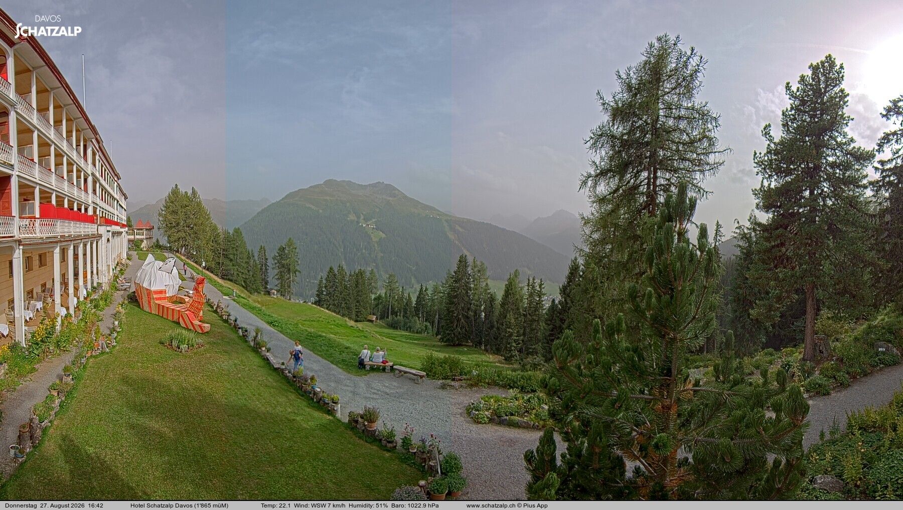 Davos: Schatzalp Panorama Hotel