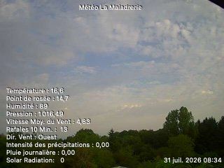 Nontron › North-West: La Maladrerie - Paysage et ciel