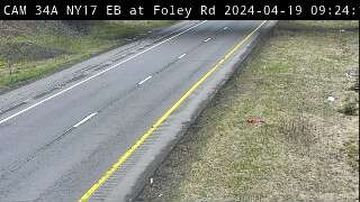 Fivemile Point › East: NY 17 at VMS 7 (Foley Road EB)