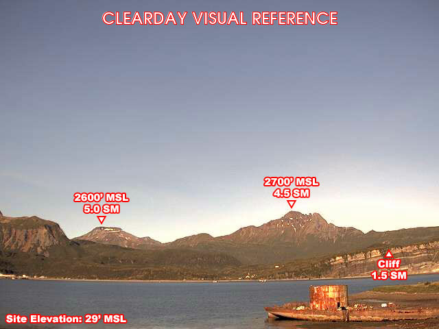 Webcam Chignik Bay, Alaska: Chignik Bay Airfield (PAJC), View in SouthWestern Direction